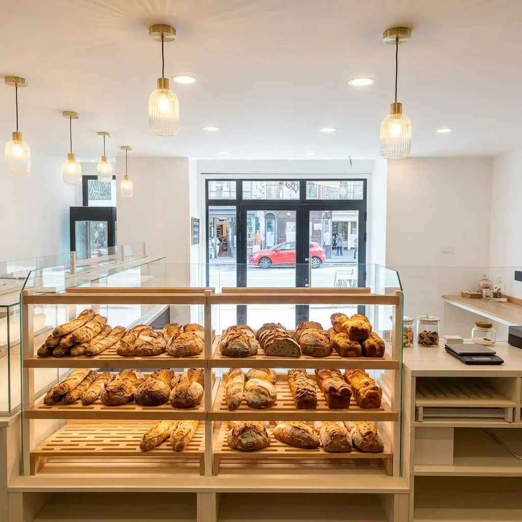 Meuble boulanger & devanture vitrée