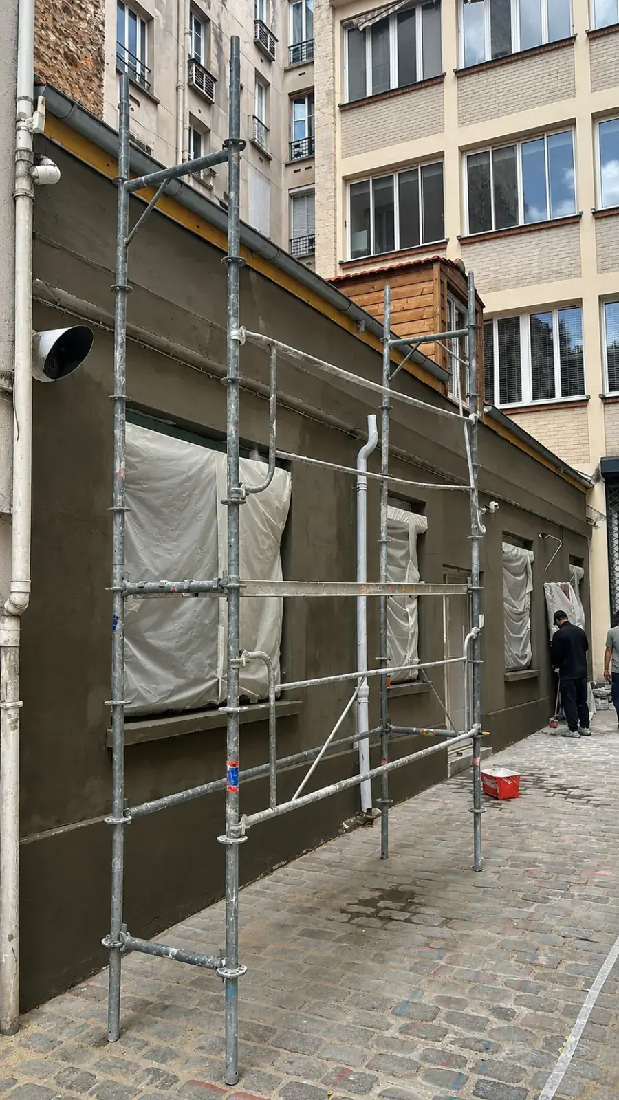 Façade d'origine