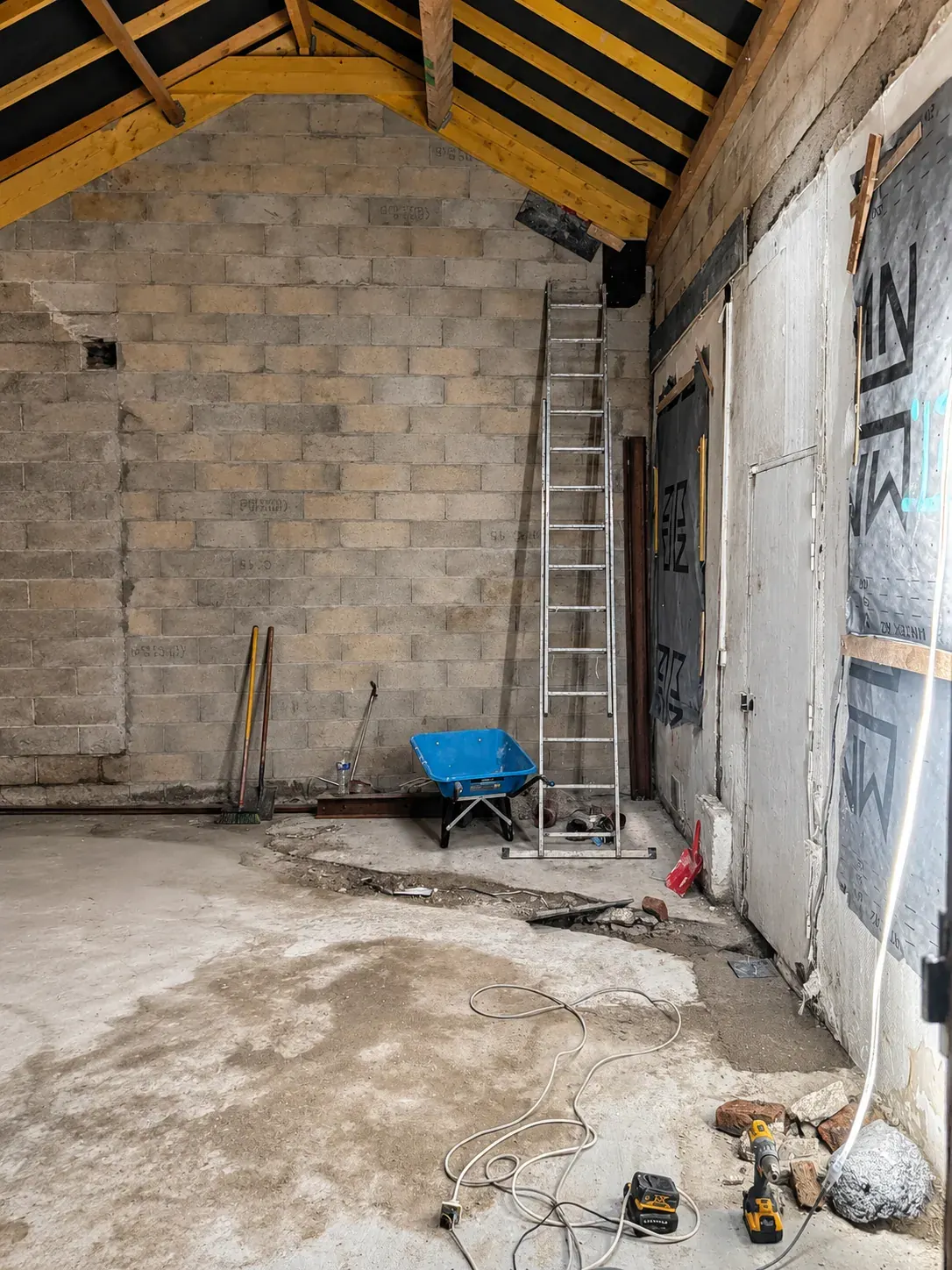 Volume intérieur brut (Entrepôt)